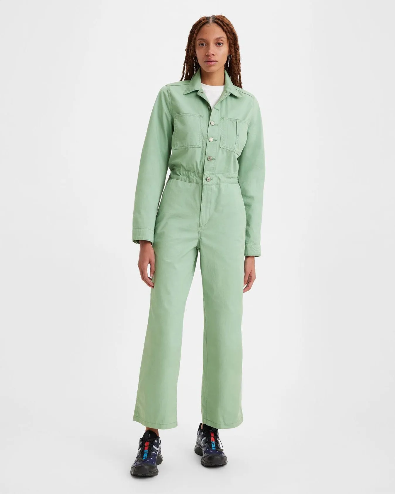 Levi's® Womens Iconic Jumpsuit - Granite Green